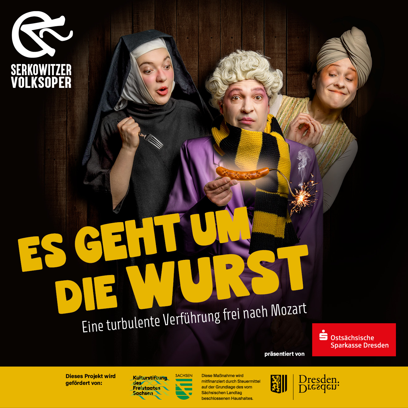Serkowitzer Volksoper: Es geht um die Wurst